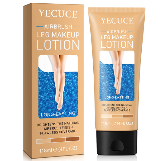 Leg Makeup Lotion  Even kin Tone Body Foundation Waterproof Long Lasting