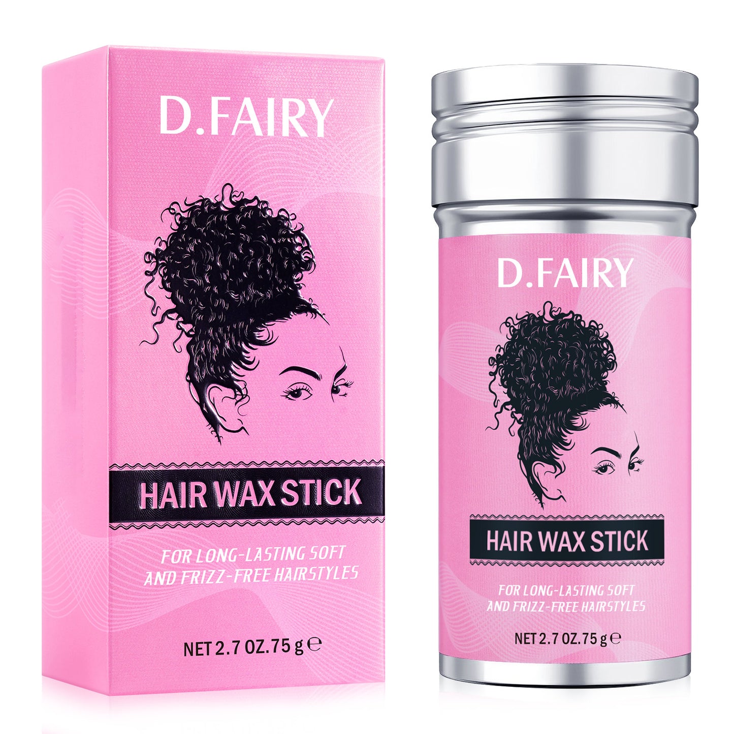 D.FAIRY HAIR WAXSTICK FOR LONG-LASTING SOFTAND FRIZZ-FREE HAIRSTYLES