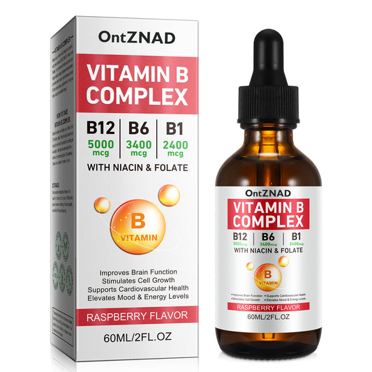 Vitamin B Complex is packed with potent doses of B12, B6, B1