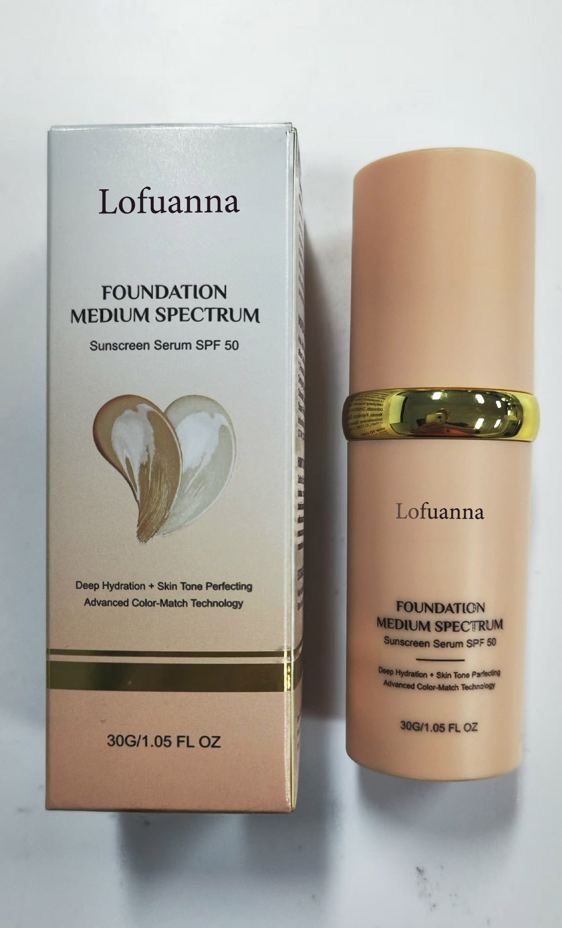 Lofuanna FOUNDATION MEDIUM SPECTRUM Sunscreen Serum SPF 50