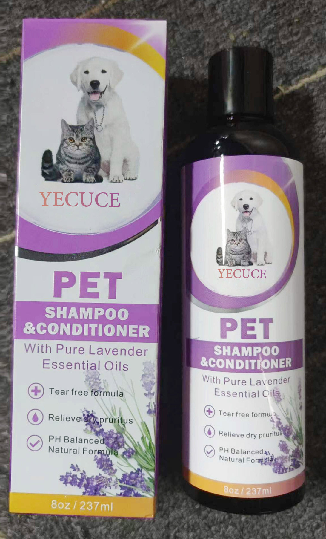 Pet Shampoo&Conditioner With Pure Lavender Essential Oils