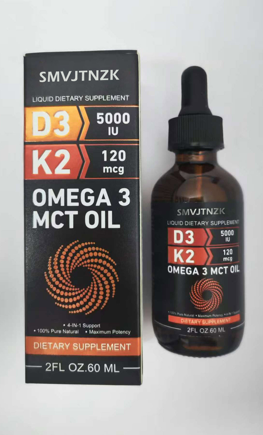 SMVJTNZK VITAMIN B ,COMPLEX B12 5000mcg,B6 3400mcg,B1 2400mcg,WITH NIACIN & FOLATE