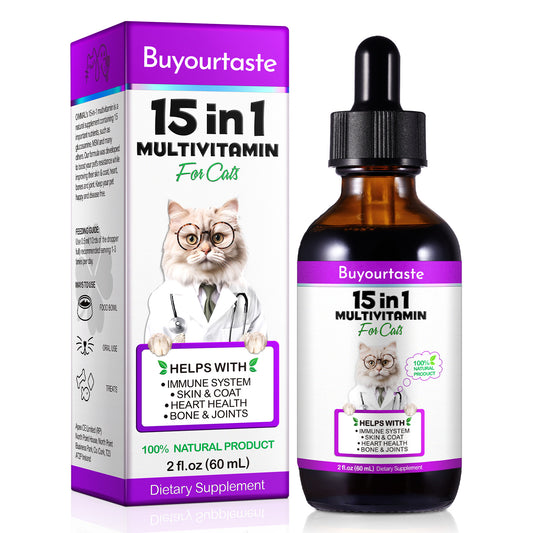 Buyourtaste 15 in 1 MULTIVITAMIN FOR CAT 60ML