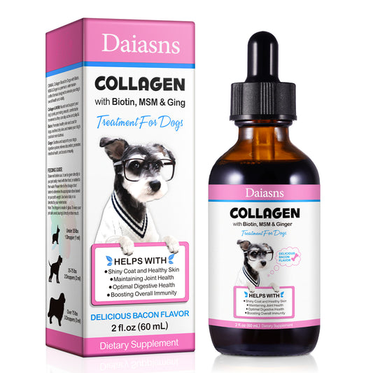 Daiasns COLLAGEN with Biotin, MSM & Ginger Treatment For All Dogs