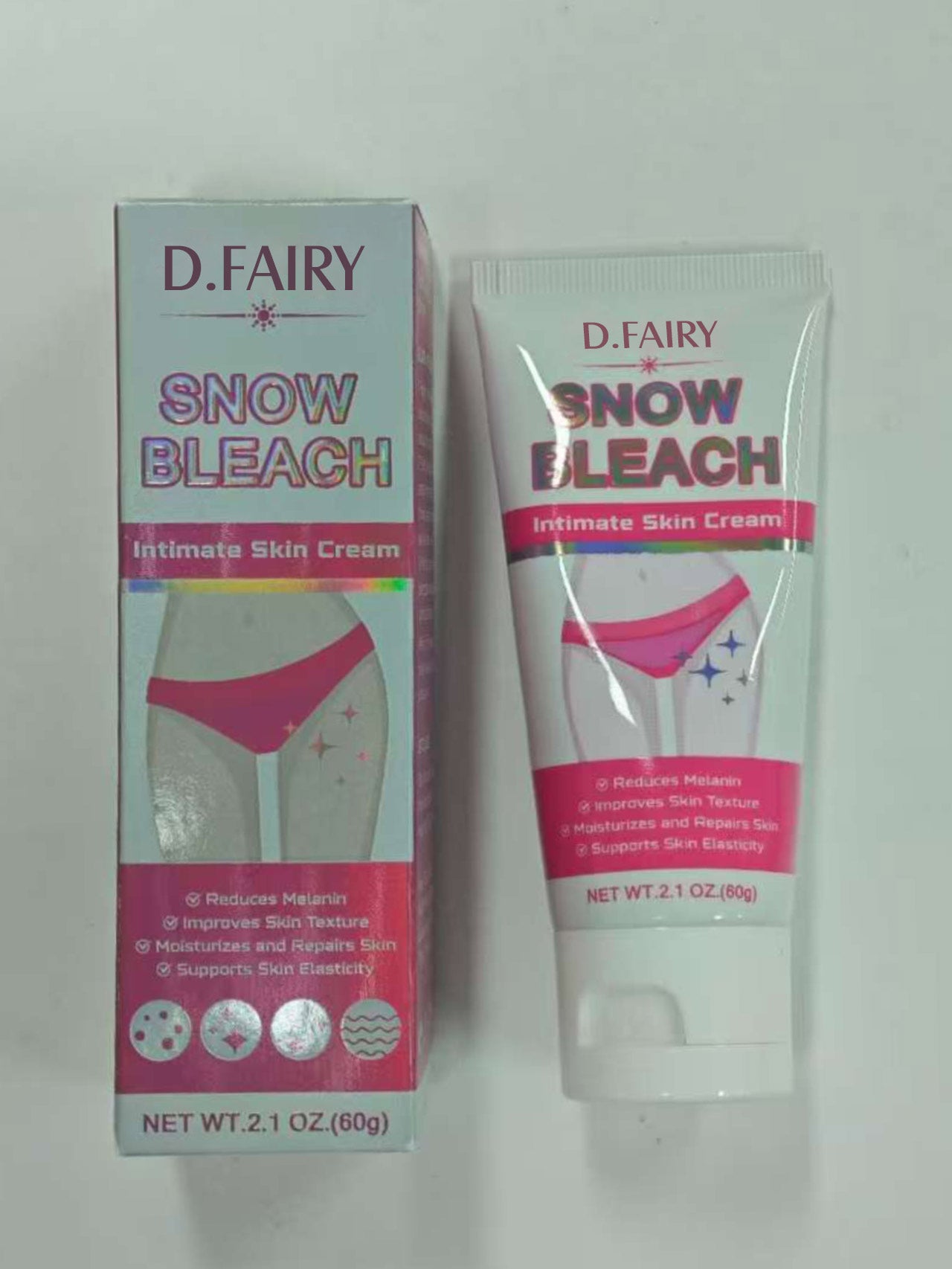 D.FAIRY SNOW BLEACH Intimate Skin Cream 60g
