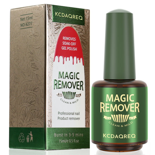 KCDAQREQ MAGIC REMOVER，REMOVES SOAK-OFF GEL POLISH