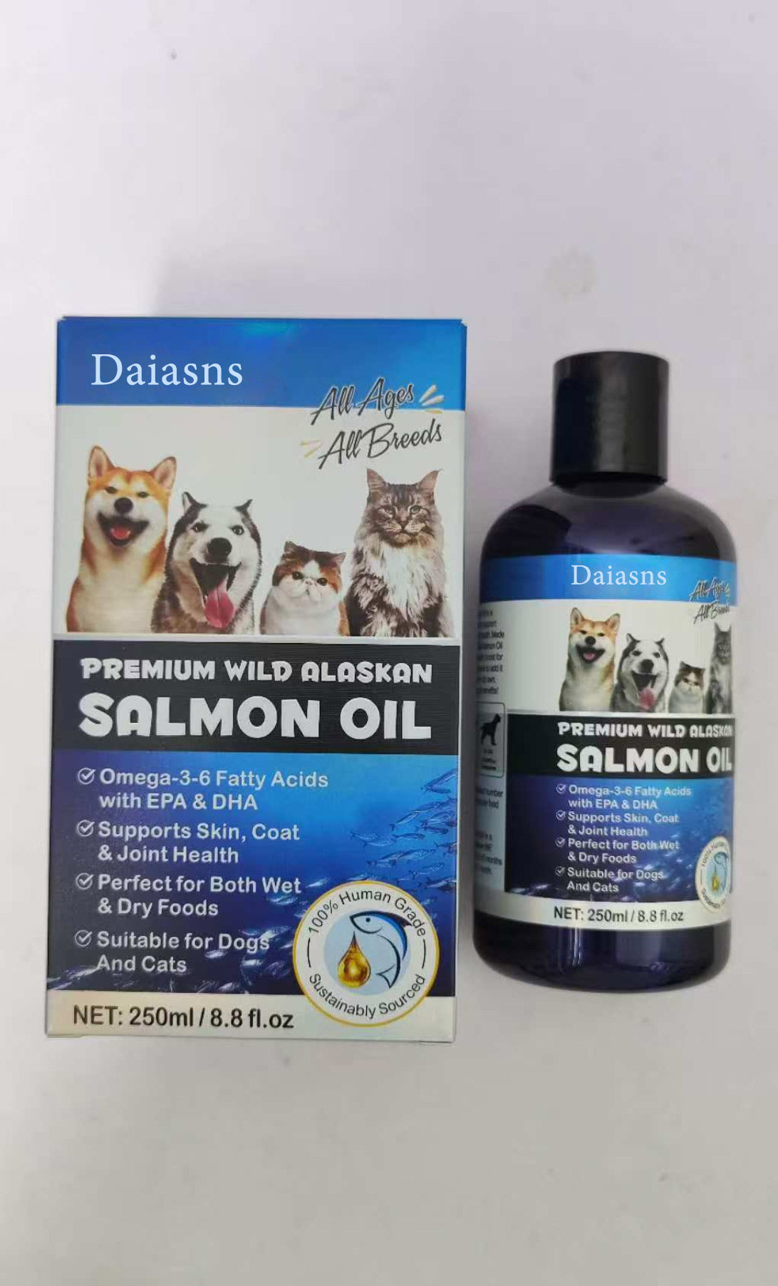 Daiasns PREMIUM WILD ALASKAN SALMON OIL