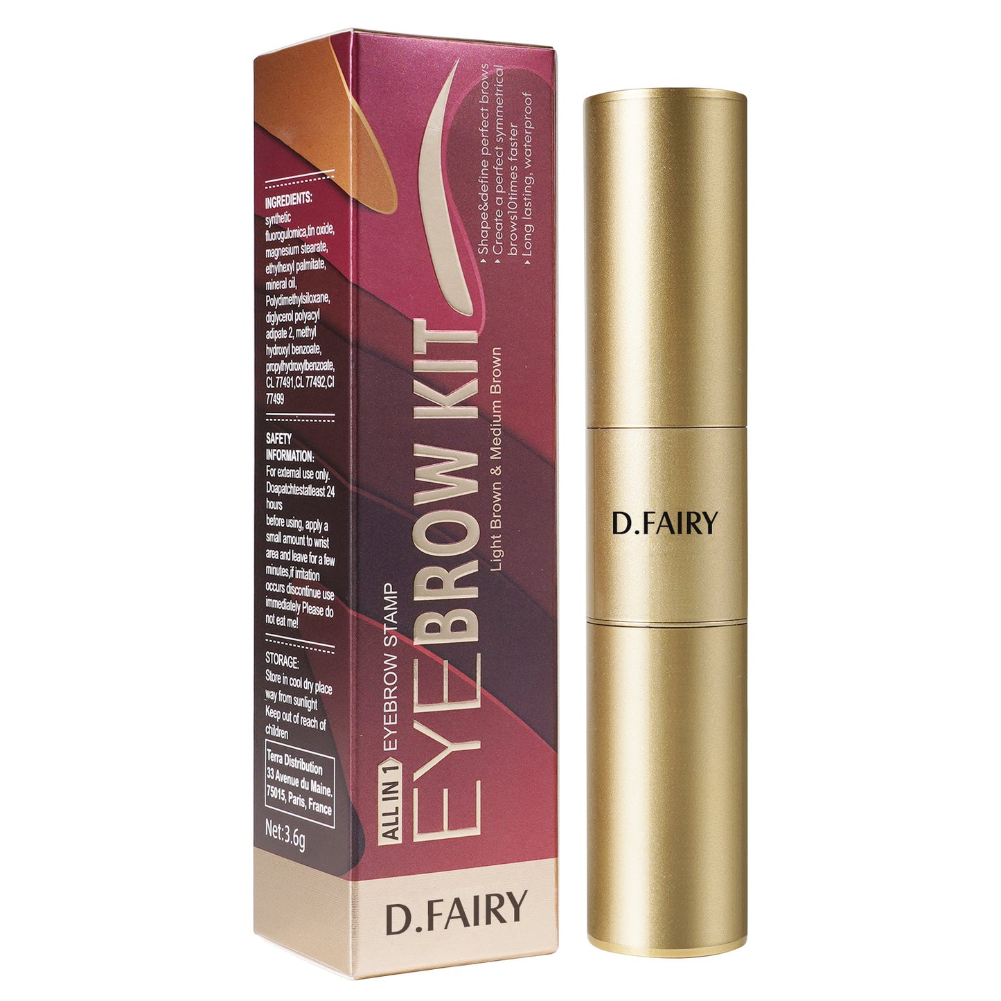 D.FAIRY EYEBROW KIT