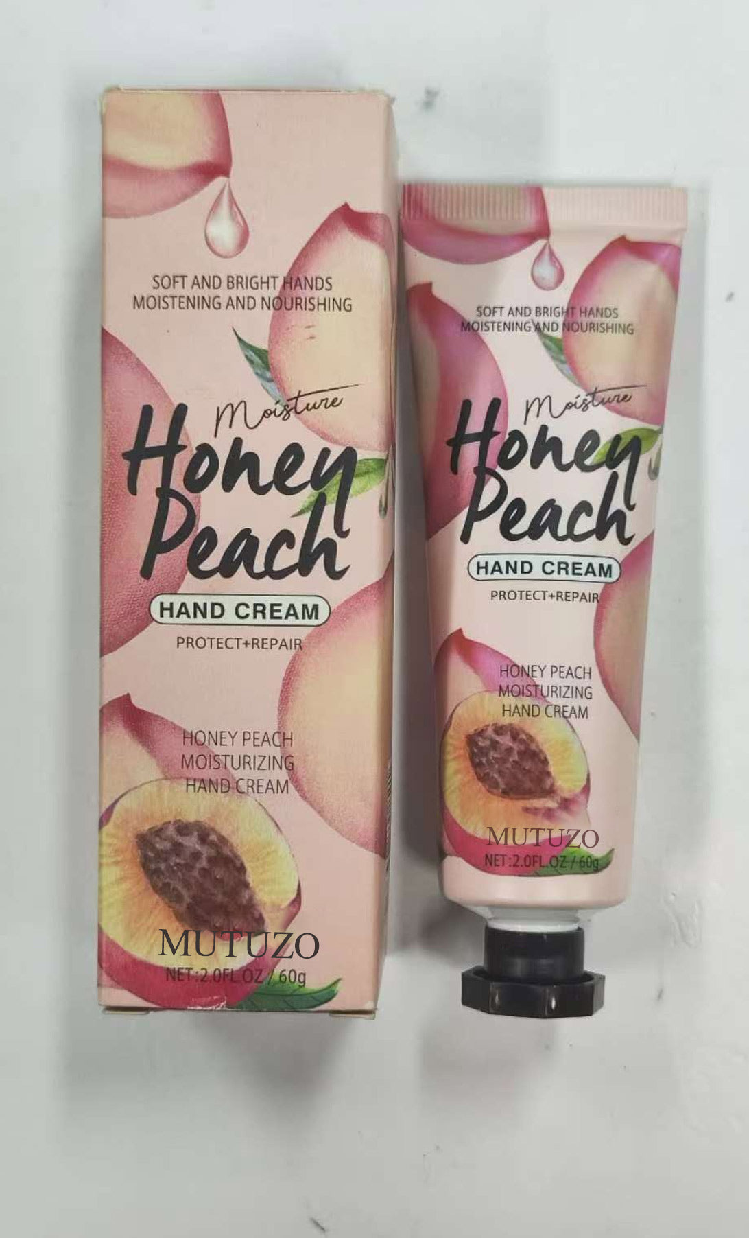 MUTUZO Heney Peach HAND CREAM