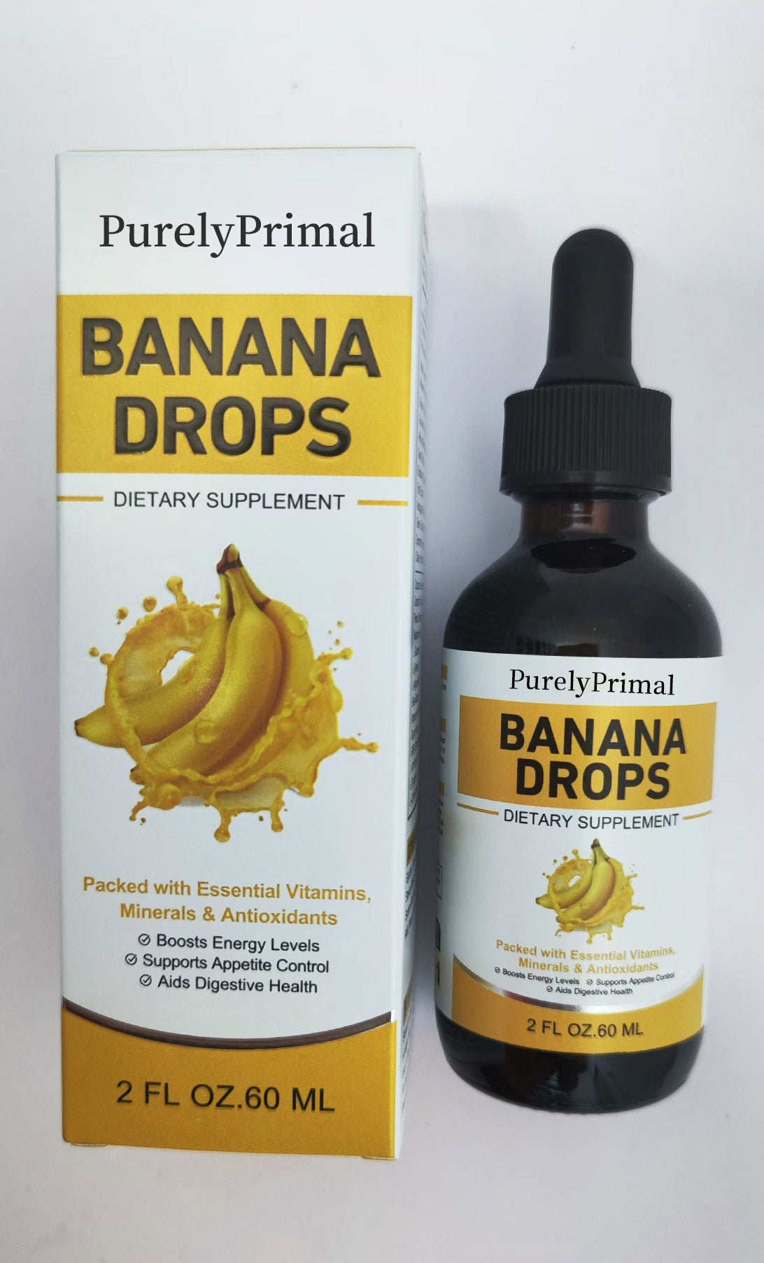 PurelyPrimal banana drops Packed with Essential Vitamins