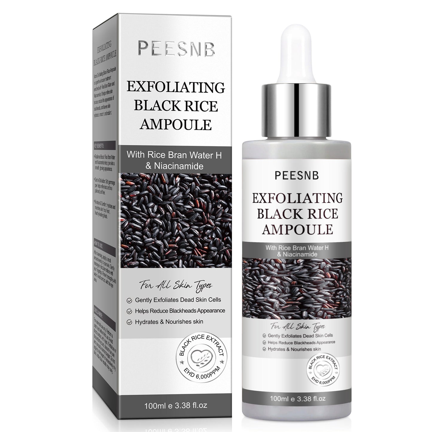 PEESNB EXFOLIATING BLACK RICE AMPOULE