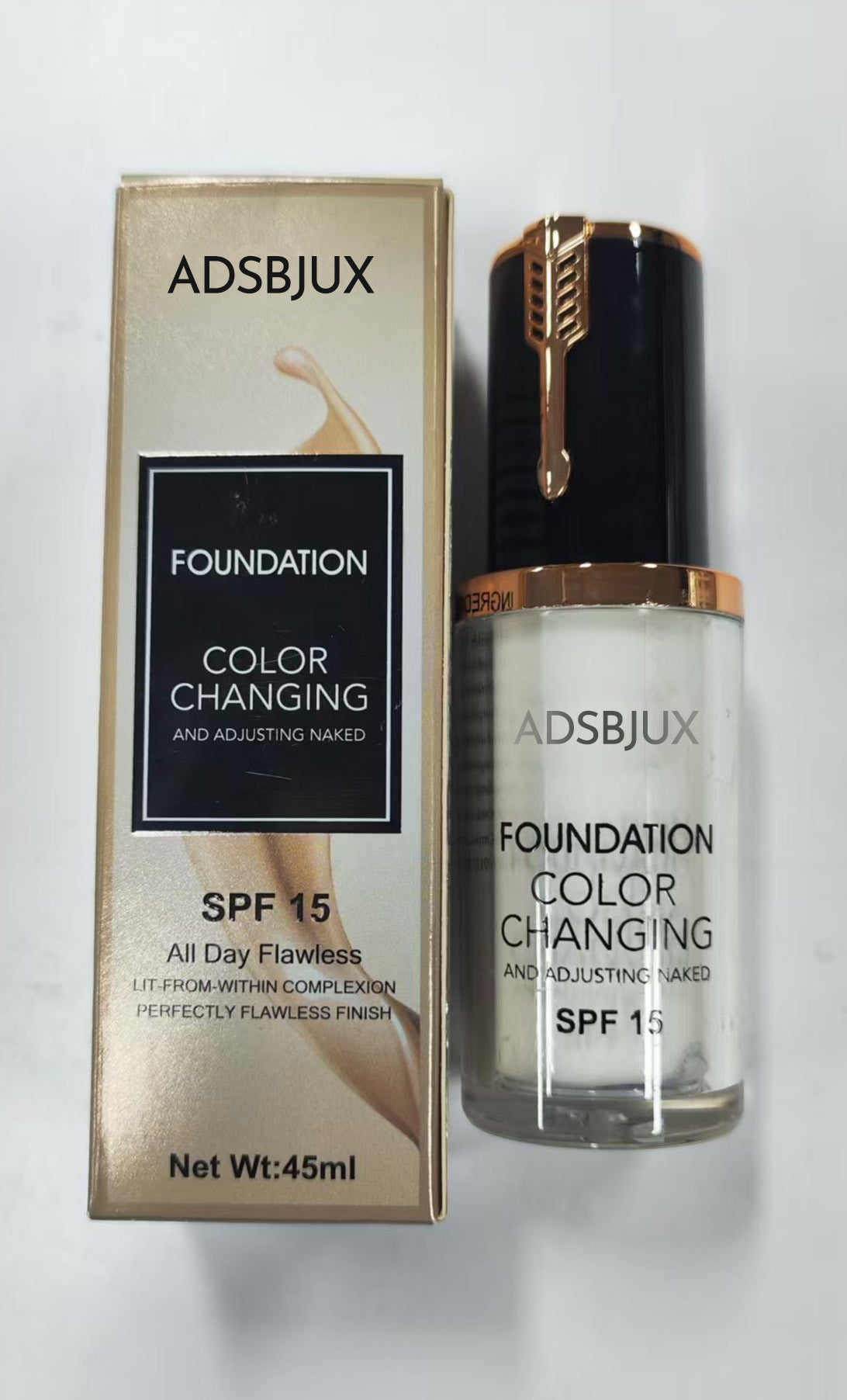 ADSBJUX FOUNDATION COLOR CHANGING SPF15