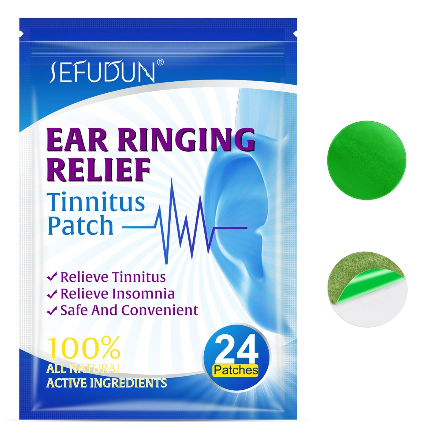 Sefudun Tinnitus Relief Treatment Patches