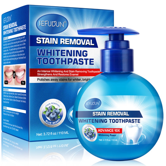sefudun STAIN REMOVAL WHITENING TOOTHPASTE