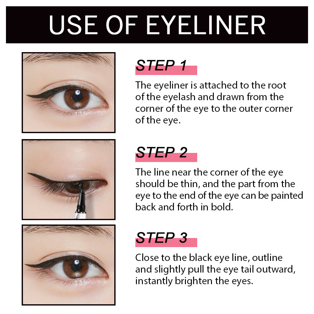 UOCASI CHARM BLACK EYELINER WATERPROOF