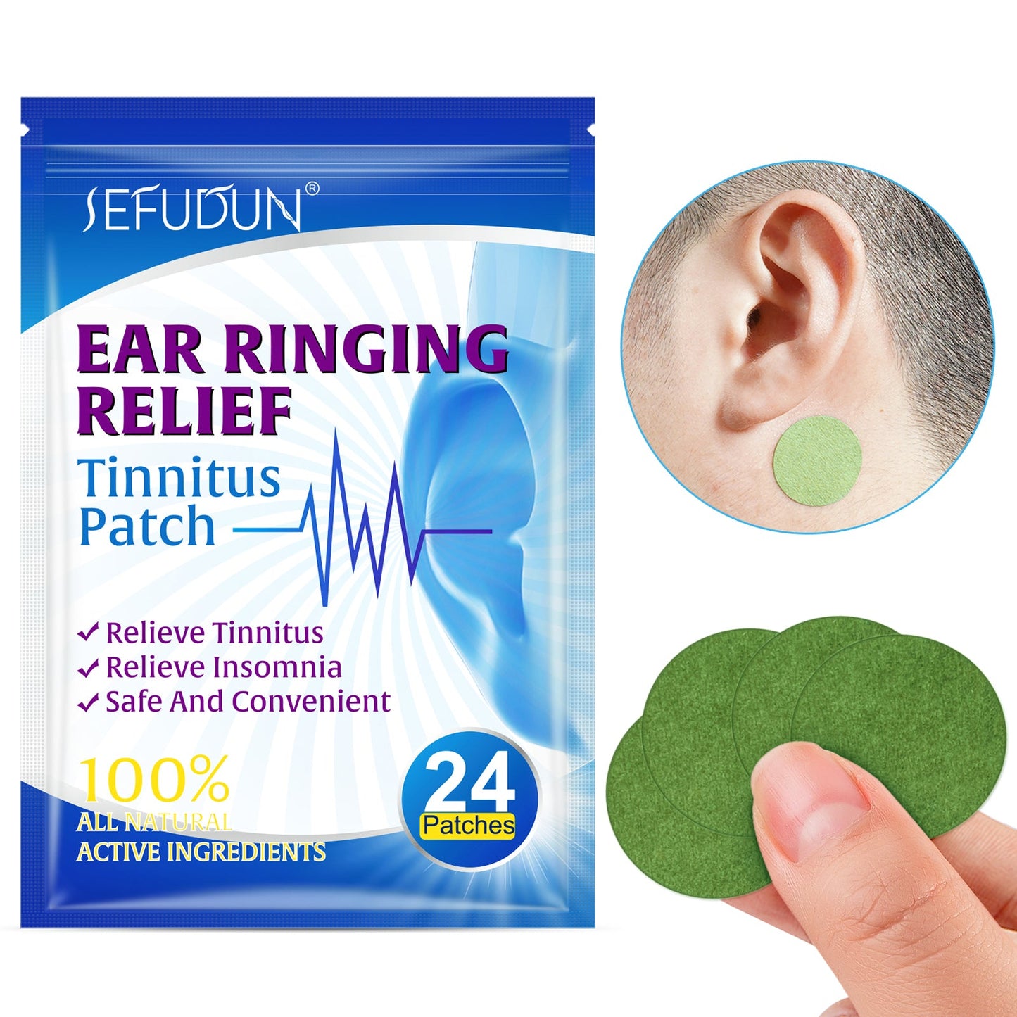 Sefudun Tinnitus Relief Treatment Patches