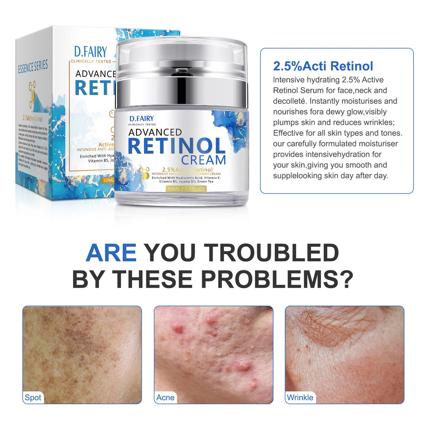 D.FAIRY ADVANCED RETINOL CREAM