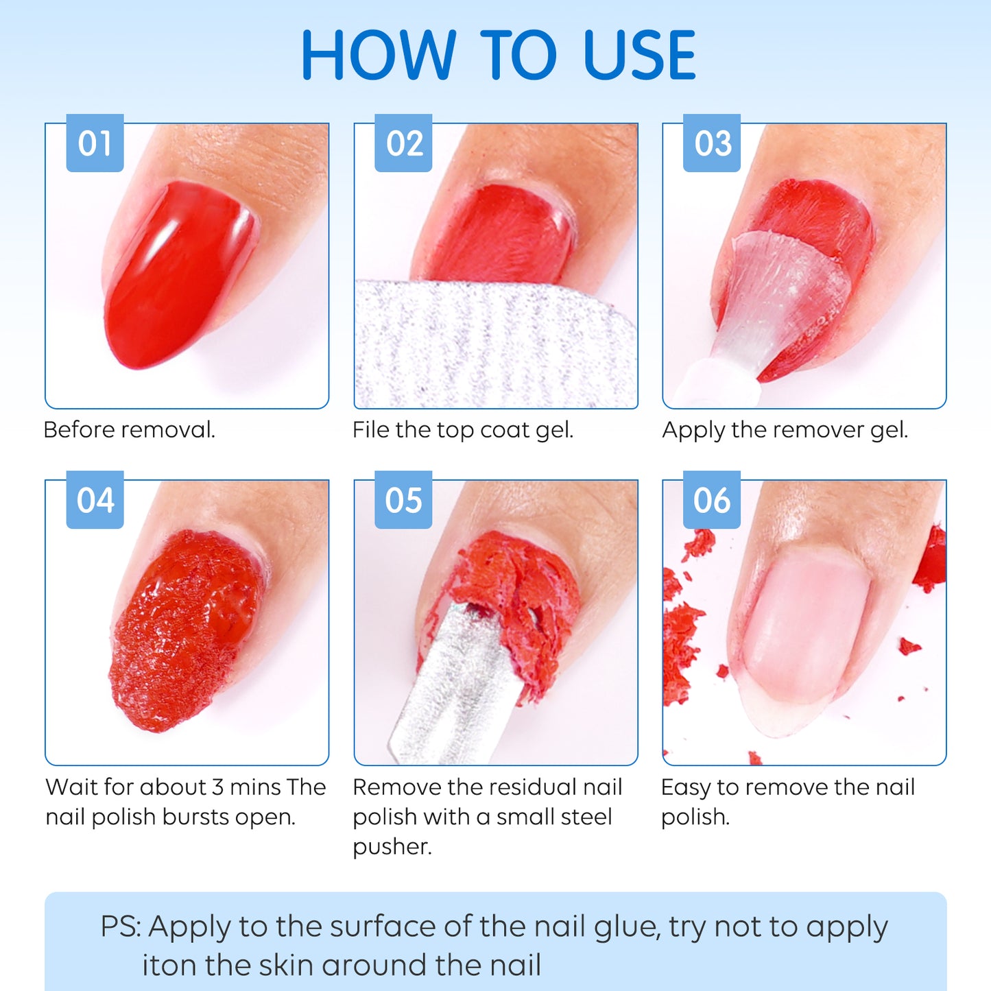 Uruses Nail PolishGEL REMOVER