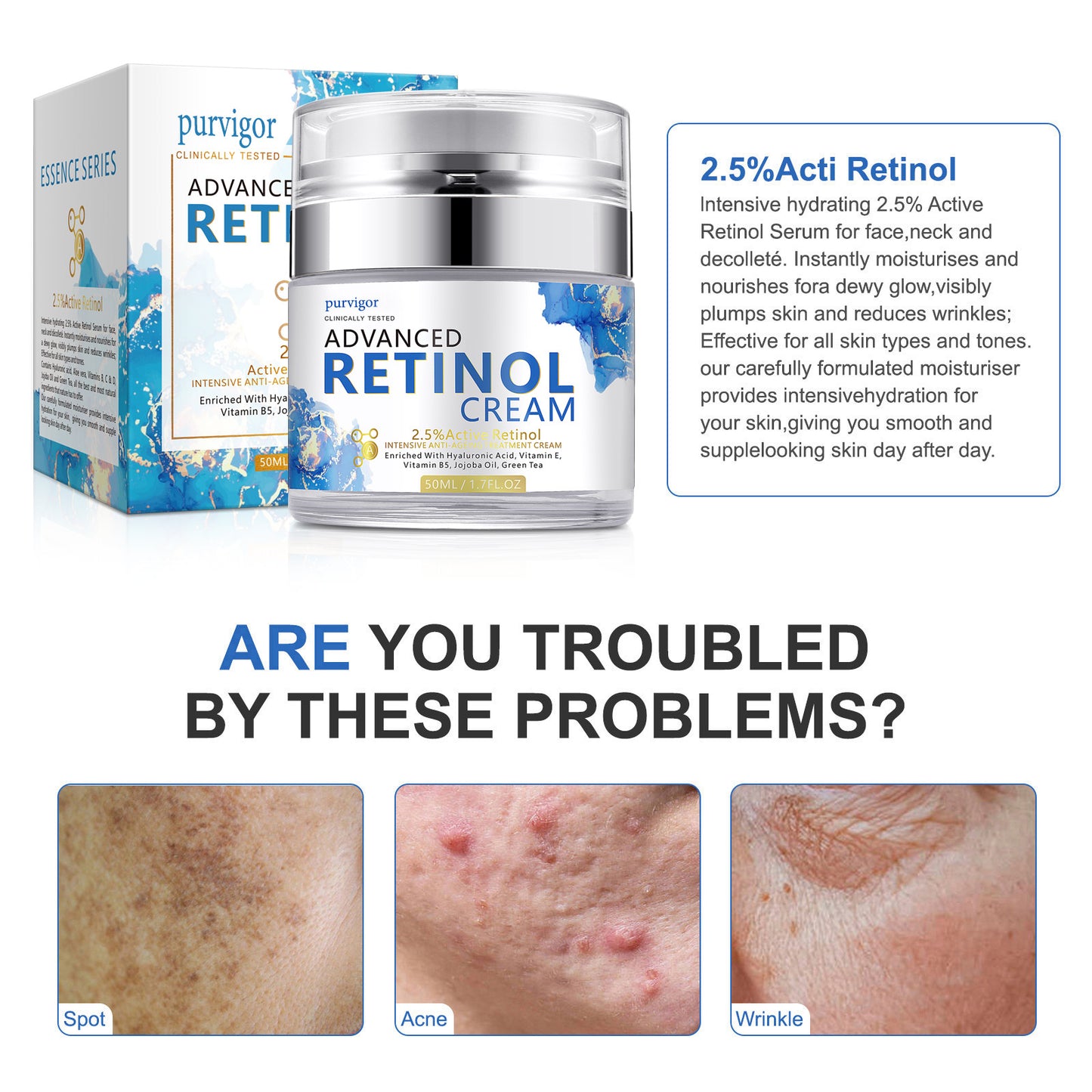 purvigor ADVANCED RETINOL cream