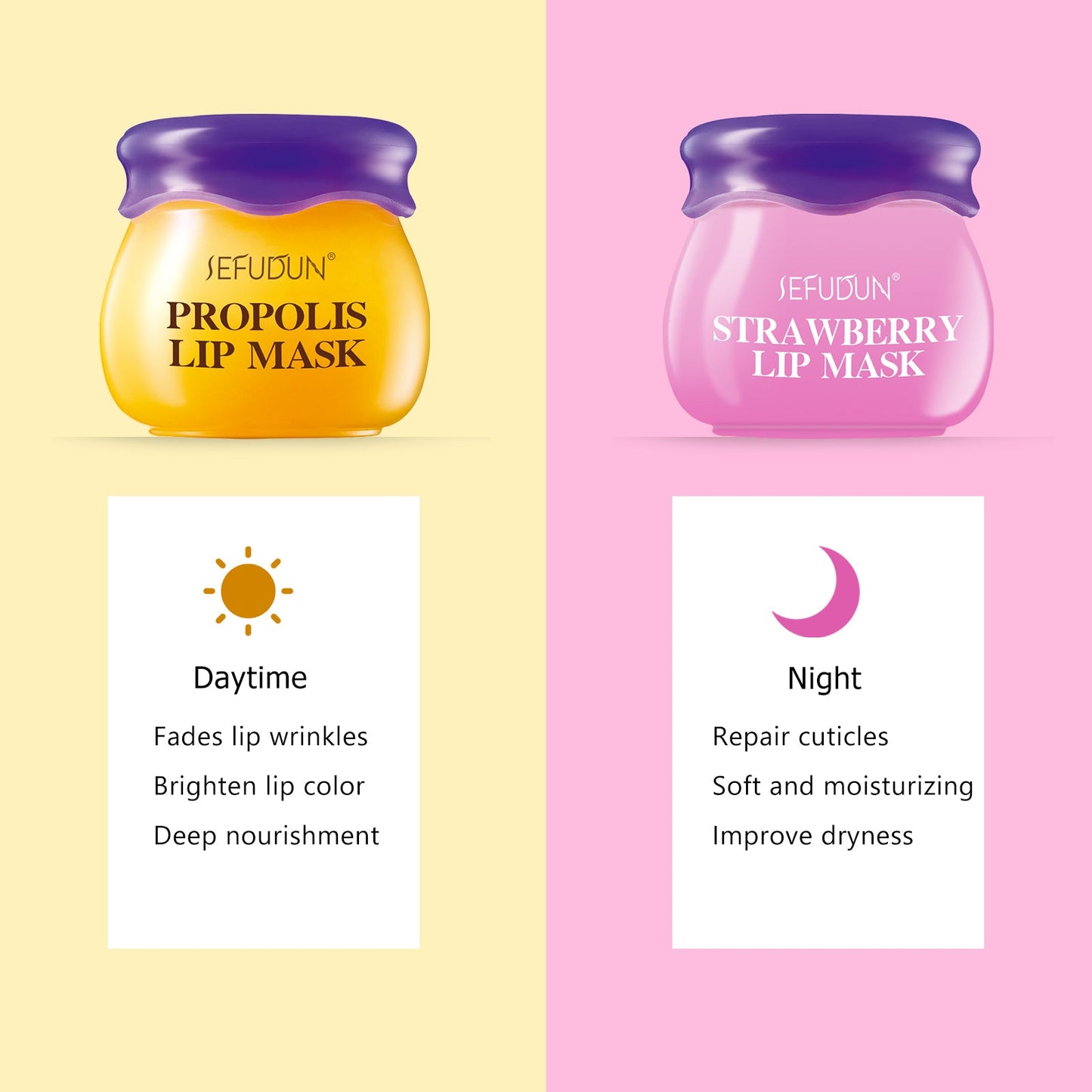 Sefudun Strawberry Lip Mask