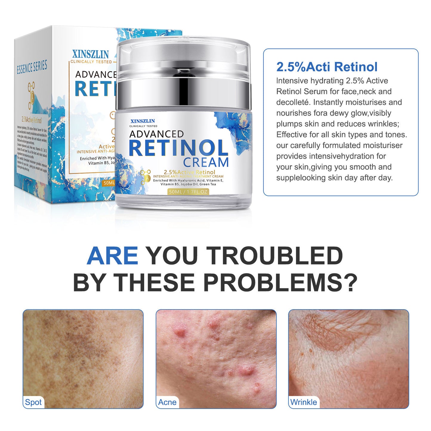 XINSZLIN ADVANCED RETINOL CREAM