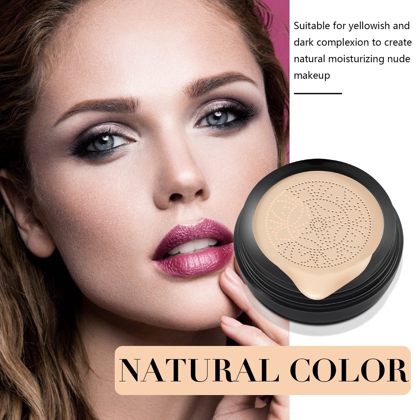 NUVAIOBTY Mushroom Head Air Cushion CC Cream, BB Cream Foundation