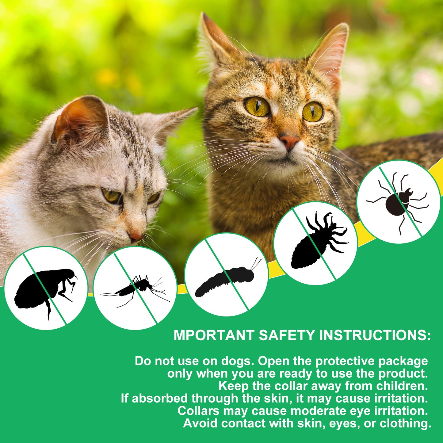 Daiasns FLEA & TICK COLLAR