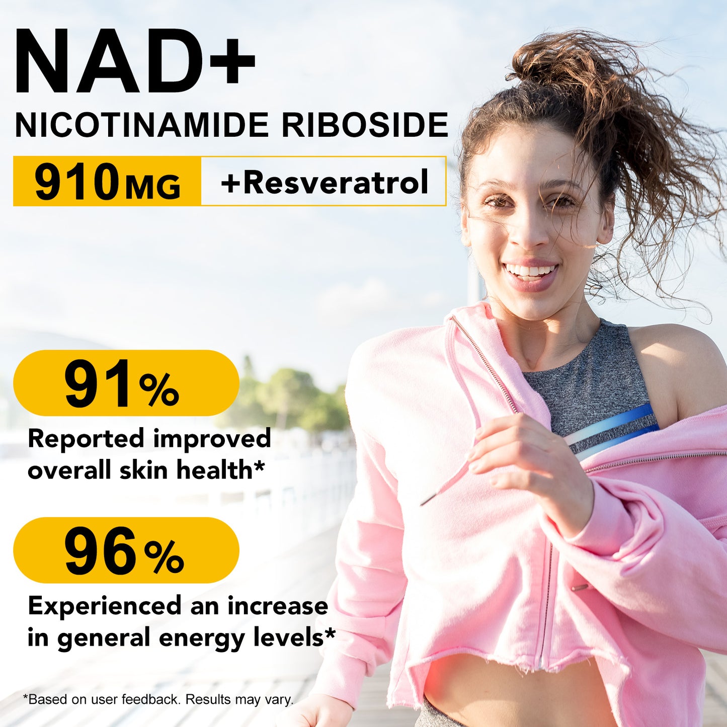 TKTALKERCare NADNicotinamide Riboside 910MG 12O CAPSULESDietary Supplement +Resveratrol